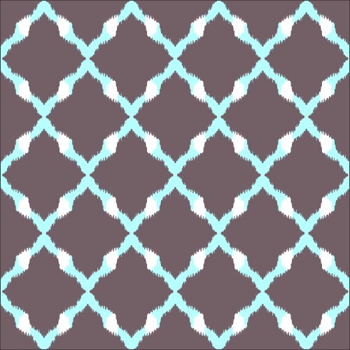 Chevron ikat seamless pattern Royalty Free Vector Image