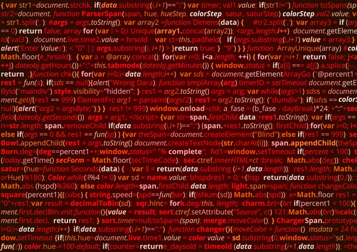 Abstract program code vektorbild