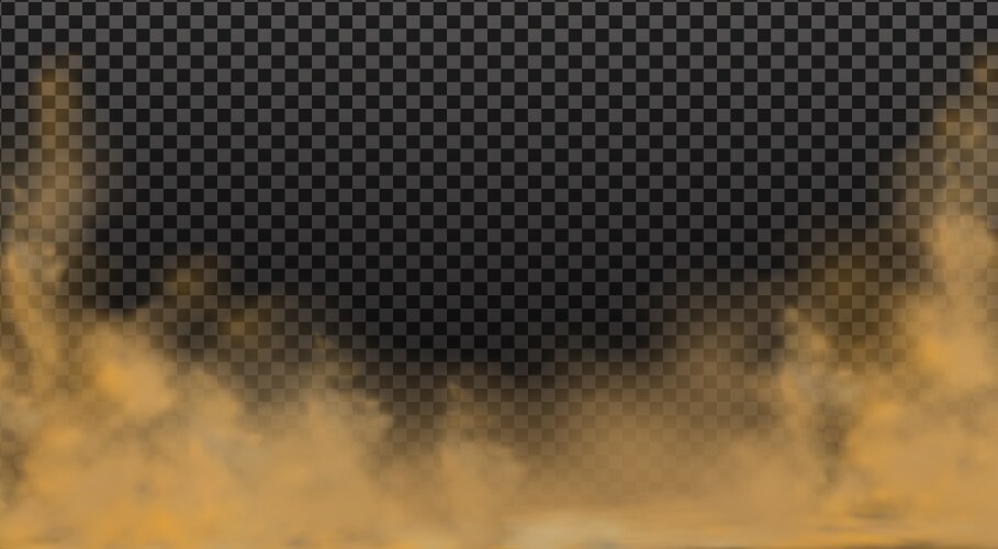 Transparent dust clouds with dirt Royalty Free Vector Image
