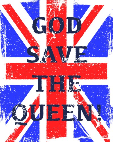 Uk flag grunge Royalty Free Vector Image - VectorStock