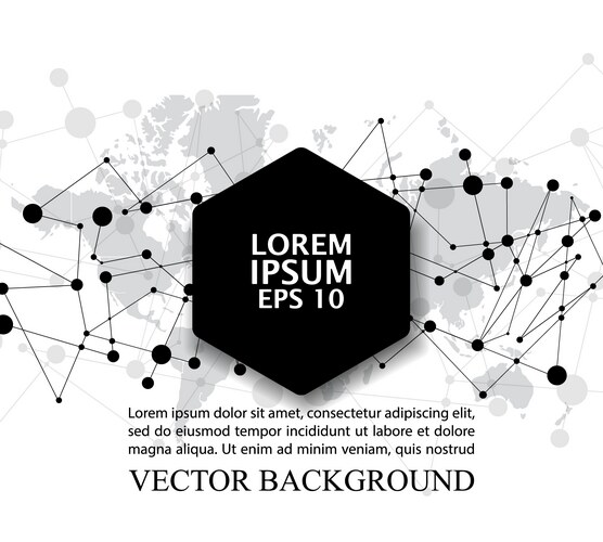 Technology abstract web line pattern background Vector Image