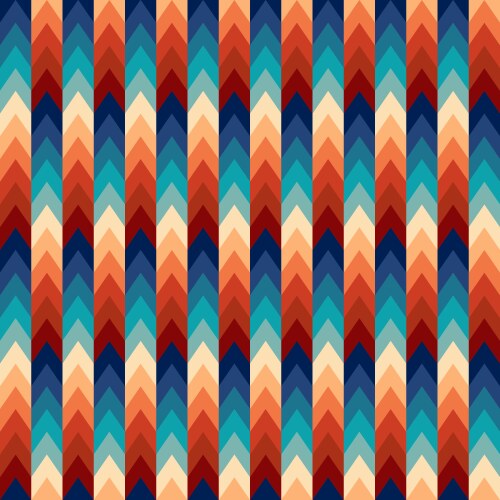 Abstract geometric seamless pattern for dec Vector Image