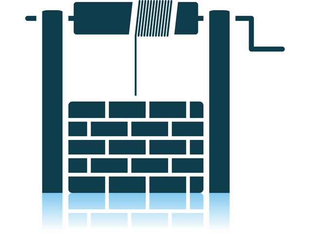 Well icon Royalty Free Vector Image - VectorStock