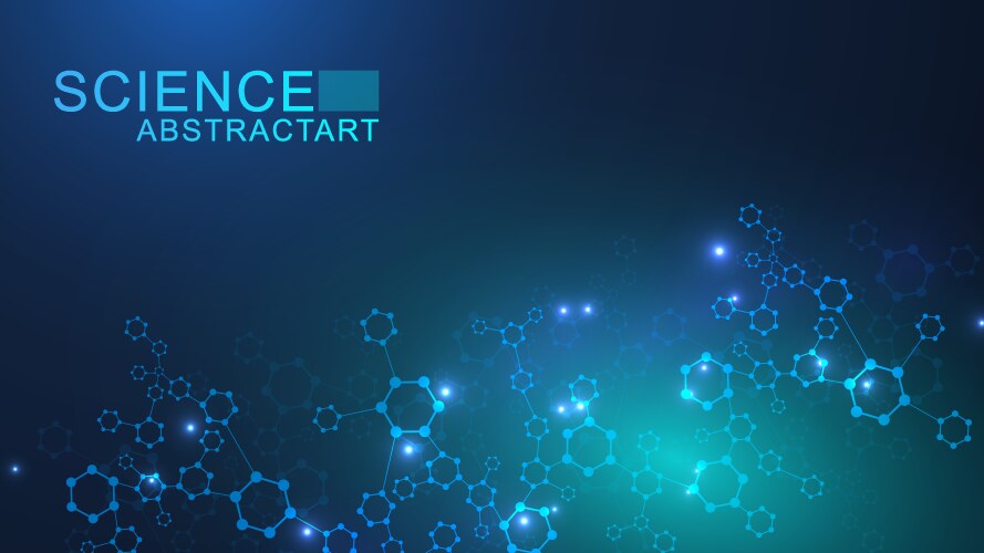 Ai technology abstract background generative vector image