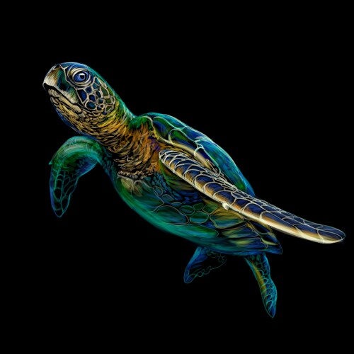 Sea turtle Vector Images & Graphics for Commercial Use | VectorStock