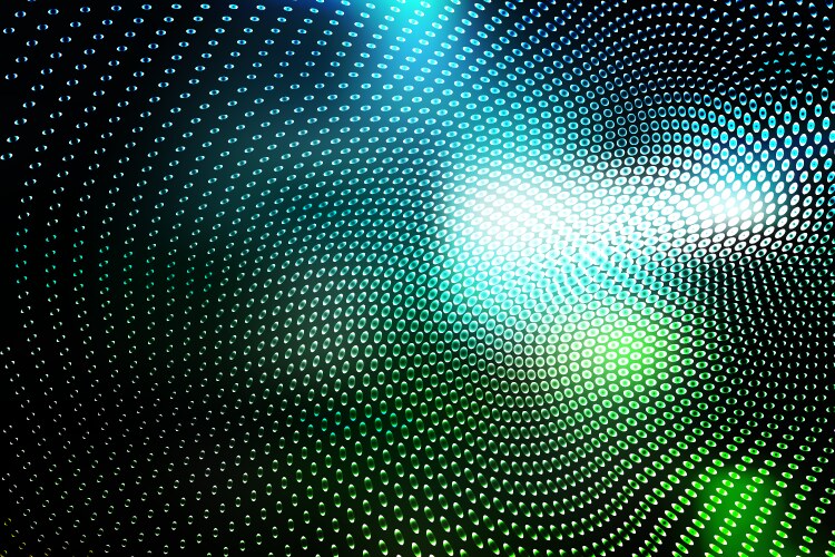 Green light abstract background Royalty Free Vector Image