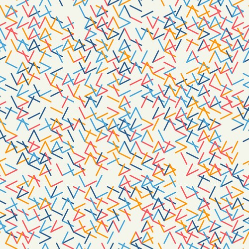 Abstract geometric background seamless pattern Vector Image