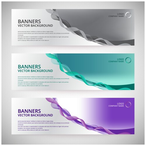 abstract web banner design background or header vector image