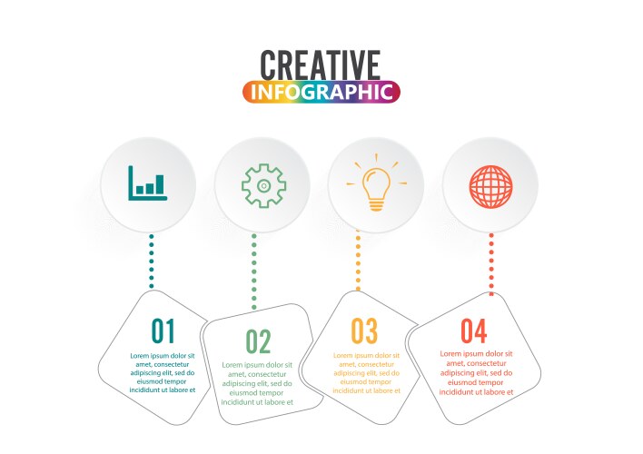 Marketing & Workflow Icons vector image