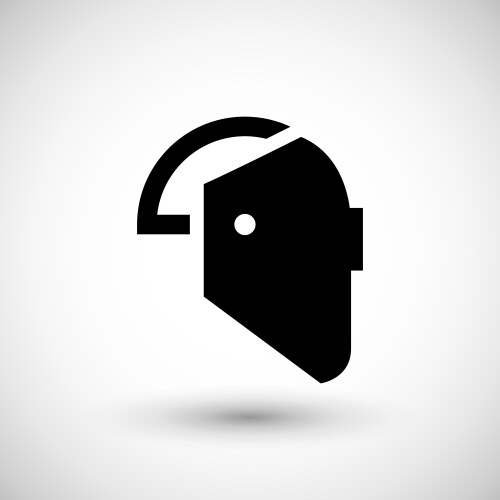 Welding Mask Icon Vector Image