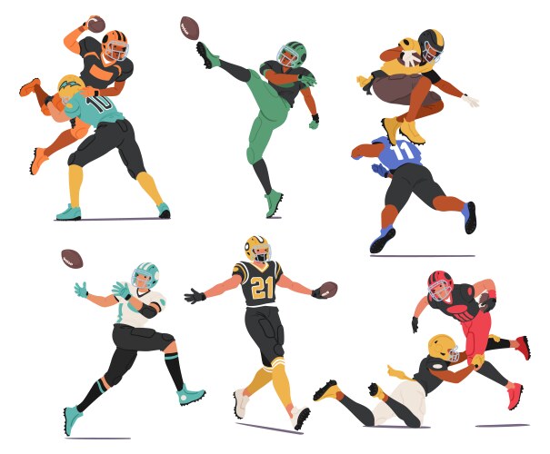 Cartoon Rugby Player Vector Images (over 2,200)