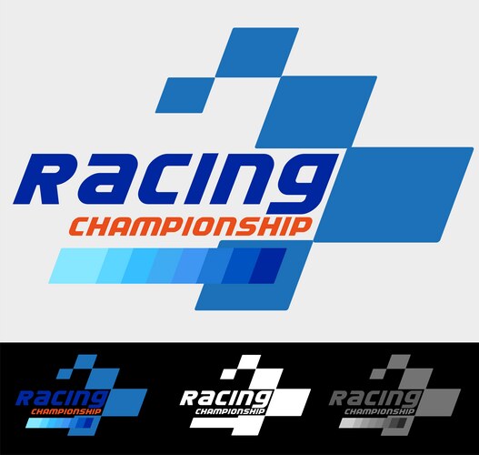 Racing Championship Logo – Royalty-Free Vector | VectorStock