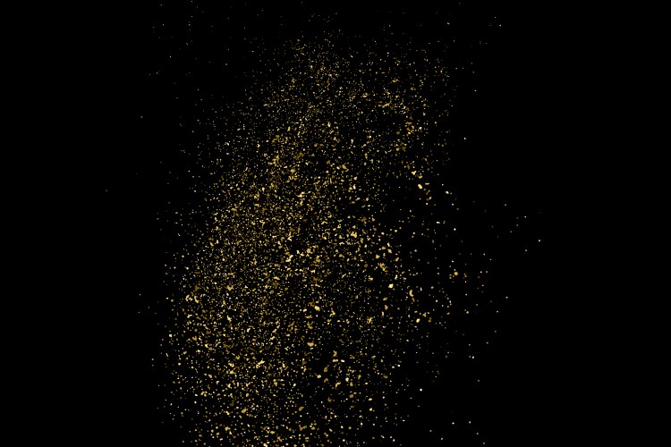 Gold background golden shimmer texture wave Vector Image