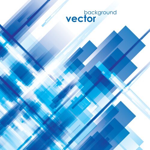 Abstract blue lights background Royalty Free Vector Image