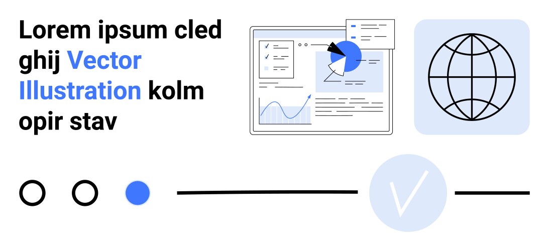 Digital data analysis with graphs and global vector image