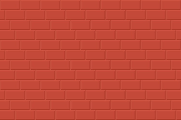Red brick wall seamless background Royalty Free Vector Image