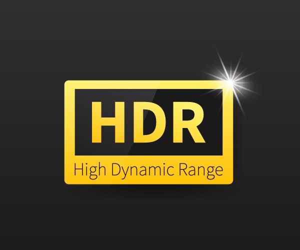 Smart television high definition display Vector Image