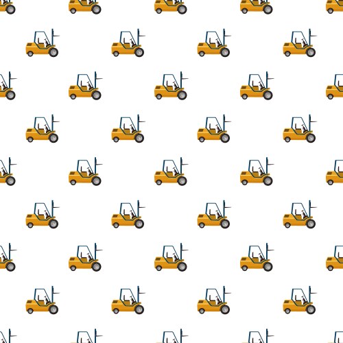 Stacker loader pattern vector image