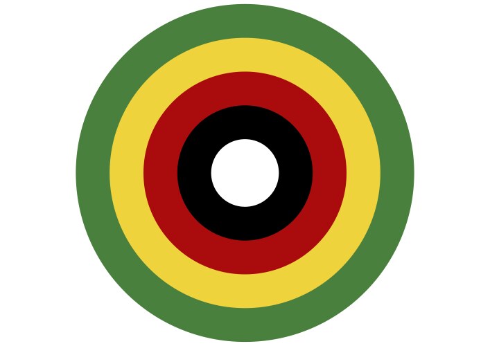 zimbabwe air force roundel vector