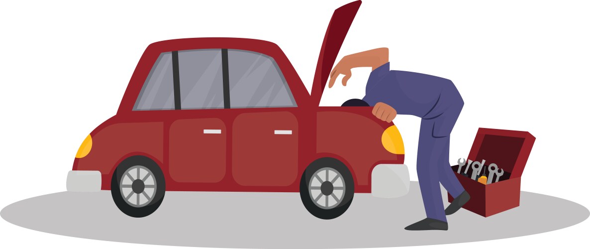 Vector Macanic Mechanic Royalty Free Vector Image - VectorStock