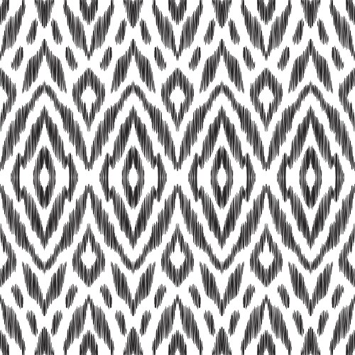 Black and white seamless pattern Royalty Free Vector Image