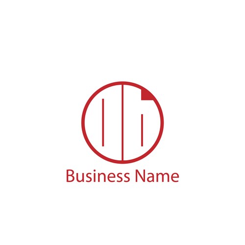 Initial letter ob logo template design – Royalty-Free Vector | VectorStock