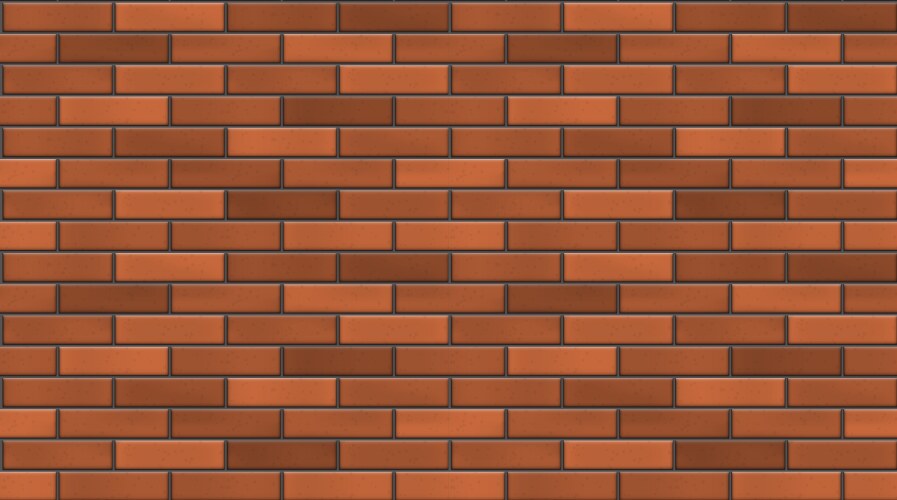 Red brick wall seamless texture Royalty Free Vector Image