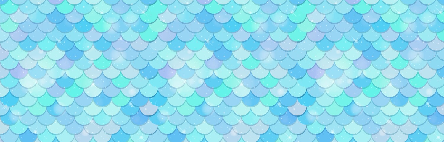 seamless pattern of overlapping fish scales vector image