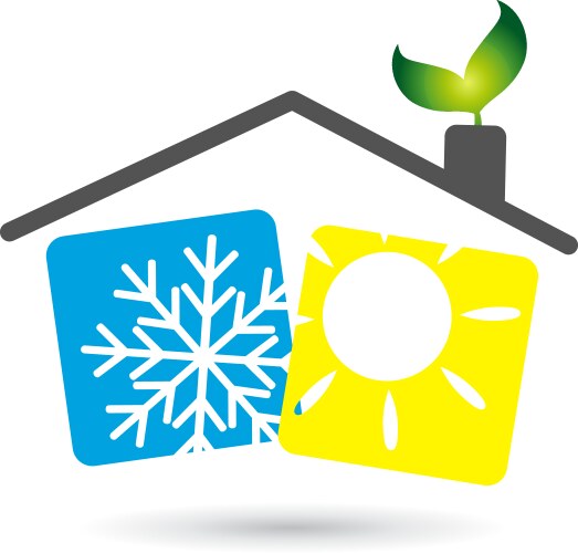Air conditioning system Royalty Free Vector Image