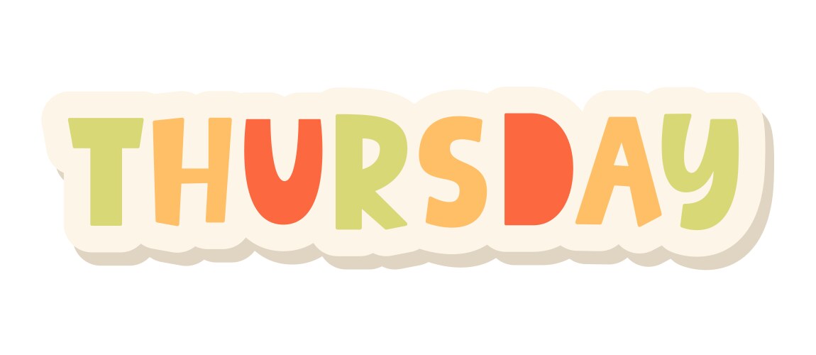 Thursday Vector Images (over 4,800)