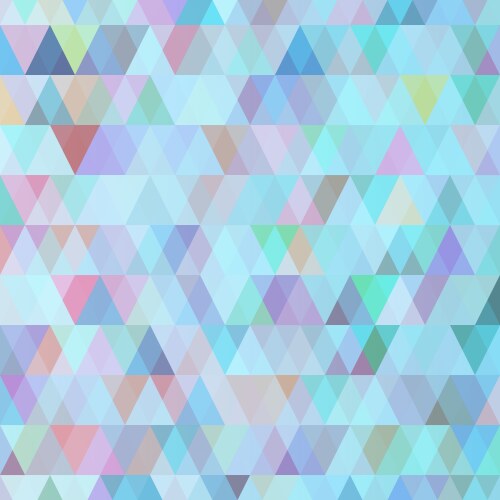 Abstract background of triangles different vector image