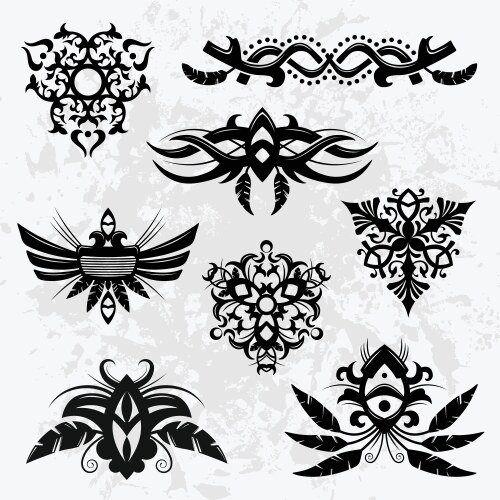 Tribal designs Royalty Free Vector Image - VectorStock