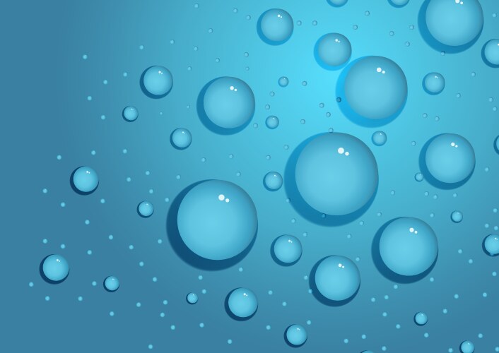 Water drops seamless background Royalty Free Vector Image