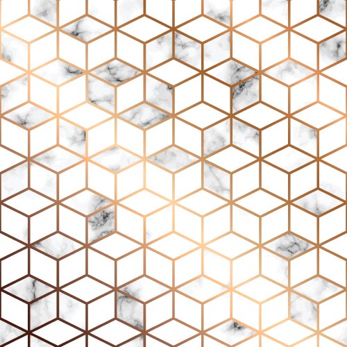 Marble texture seamless pattern design with white Vector Image