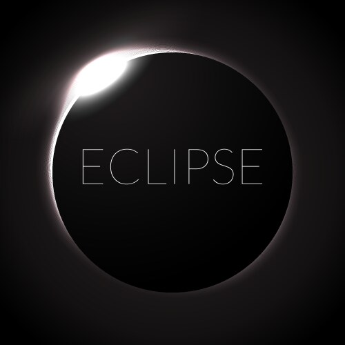 eclipse vector image vector image