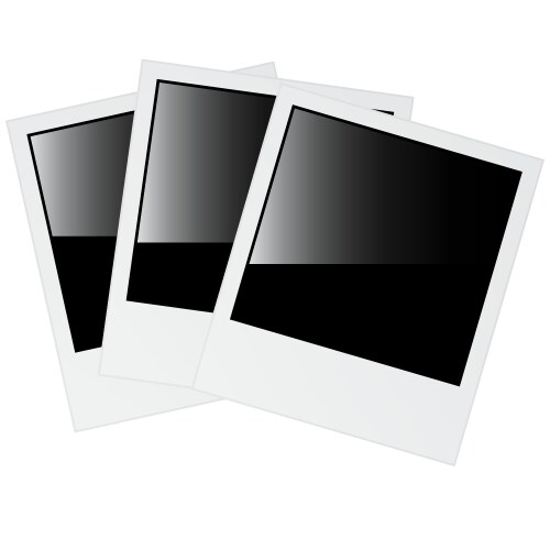 Polaroid photos Royalty Free Vector Image VectorStock
