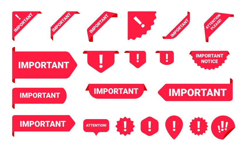 Warning Label Exclamation Exclamation Vector Images (over 66,000)