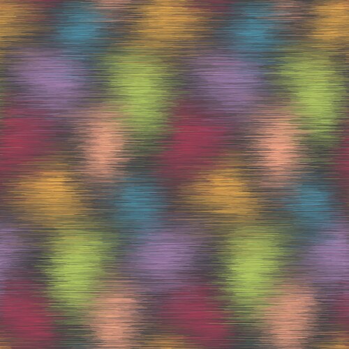 blurry fuzzy blobs color seamless pattern vector image