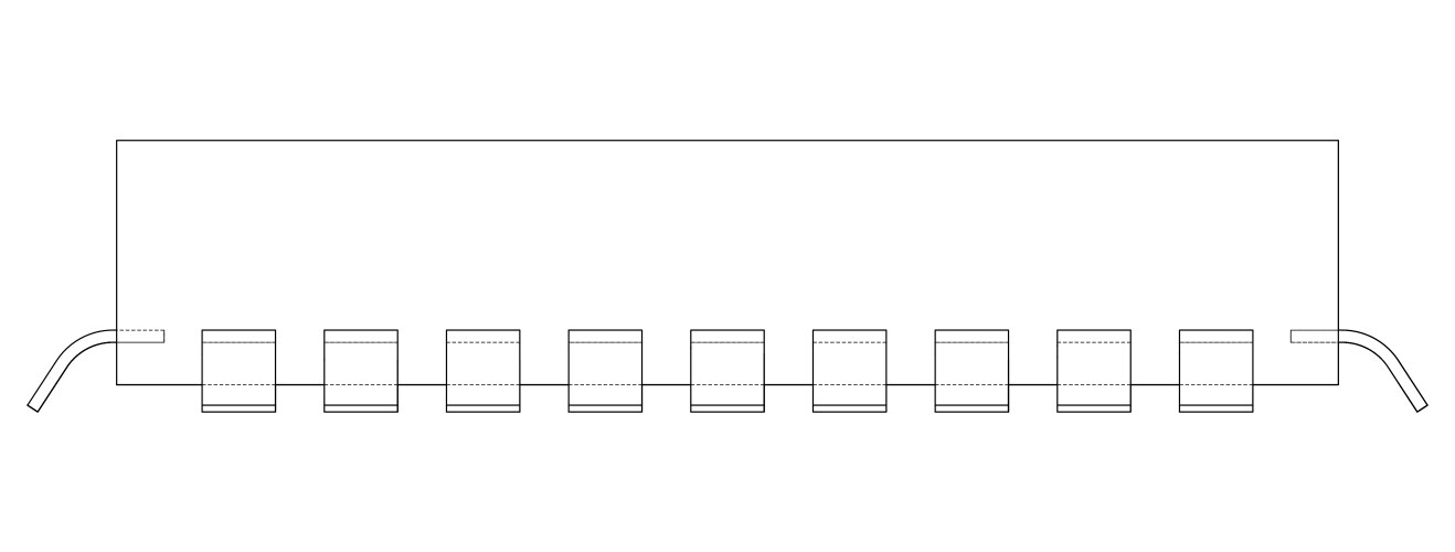 3d microchip rendering Royalty Free Vector Image