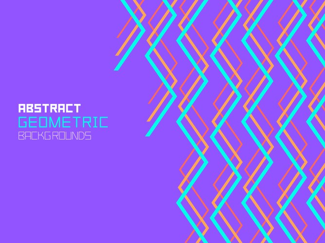 Pink geometric color seamless texture Royalty Free Vector