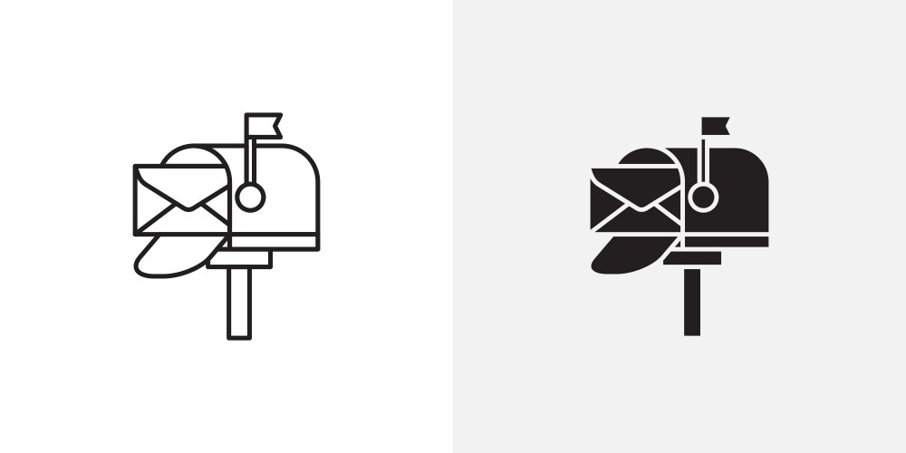 Letterbox Symbol Sign Vector Images (over 2,000)
