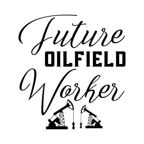 Oil rig roughneck pump it till squirts funny oi Vector Image