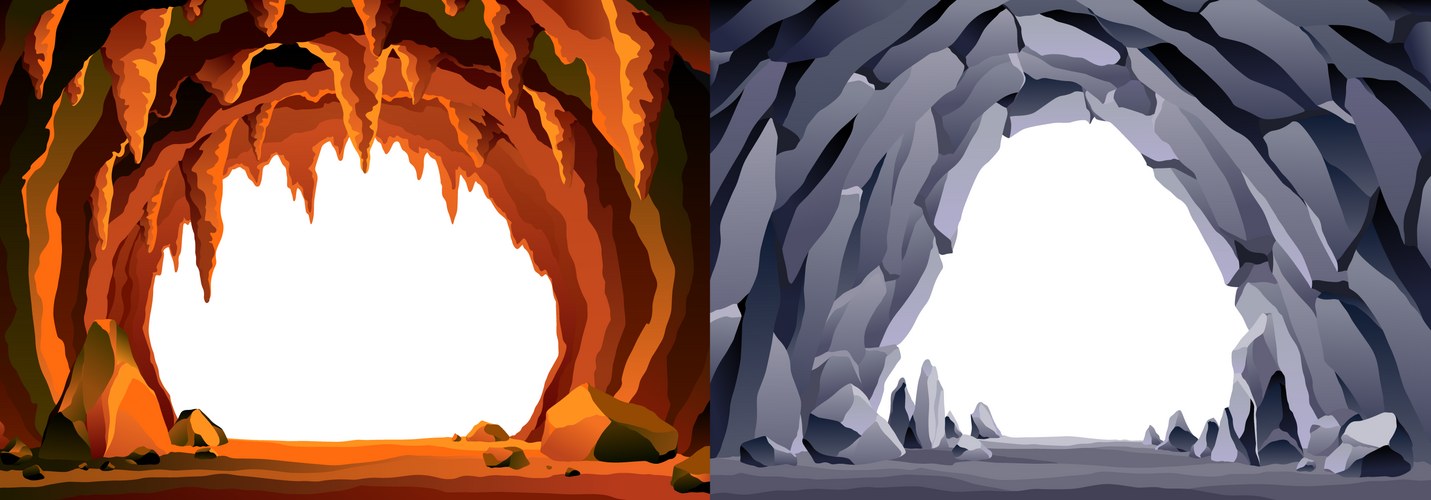 Cave entrance Vector Images & Graphics for Commercial Use | VectorStock