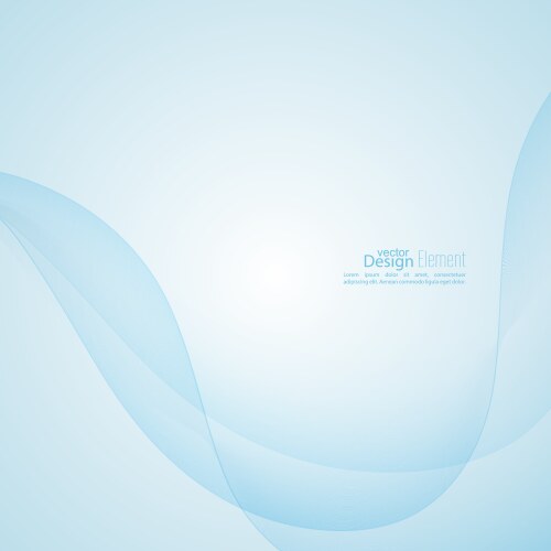 Techno abstract background with soft lines vector image