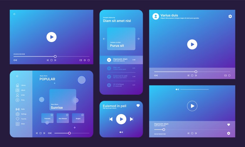 Ui Ux Background Vector Images (over 23,000)