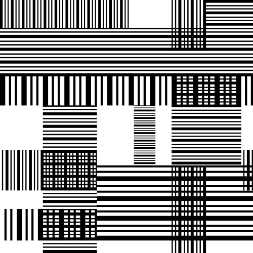 Stripe line seamless pattern abstract background Vector Image