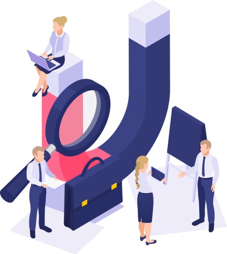 Customer retention blue gradient concept icon Vector Image