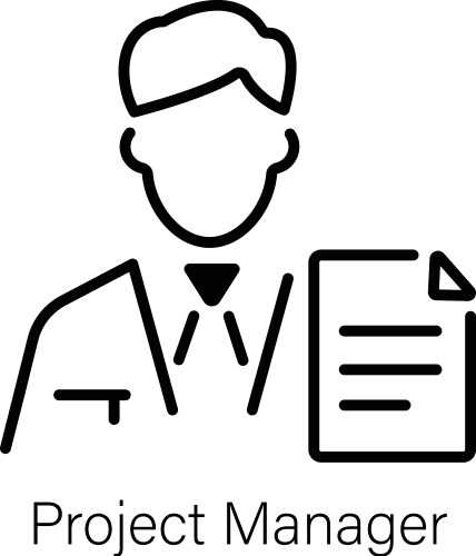 Project report Royalty Free Vector Image - VectorStock