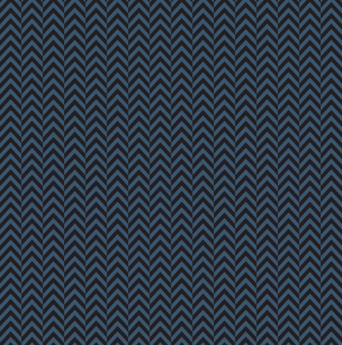 Blue herringbone decorative pattern background Vector Image