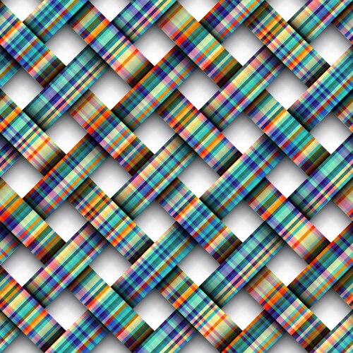 Abstract background squared pattern seamless vector image